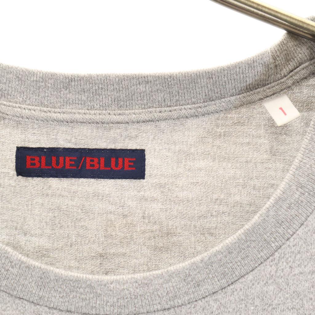 BLUE BLUE made in Japan pin up Short sleeve T-shirt 1 gray Men's Used