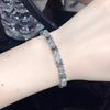 Niche Design Sense Full Of Diamonds Zircon High-End Sense Fashion Opening Bracelet Cold Wind Bracelet Women