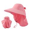 Unisex Fisherman Hat Neck Flap Bucket Hat For Girls Versatile Fashion Neck Flap Hat Bucket Hat Multiple Color