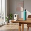 Clip-On Car Fan 360° Rotatable 100 Speed Rechargeable Portable Cooling Fan for Indoor Outdoor Travel Camping Office Use