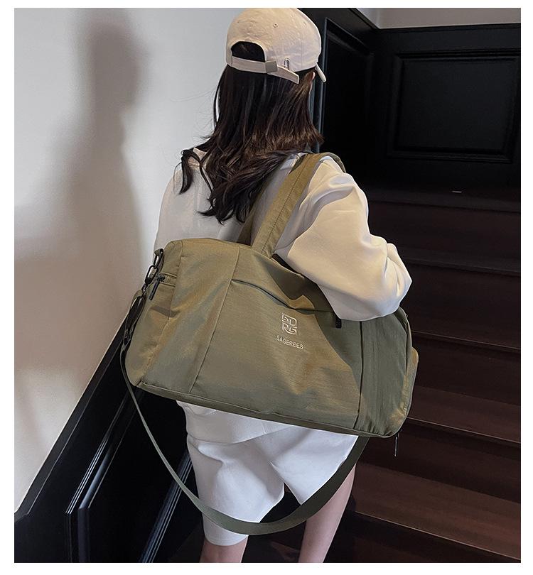 Geantă de călătorie ușoară pentru yoga și sală cu compartiment umed/uscat - Bagaj de mână unisex