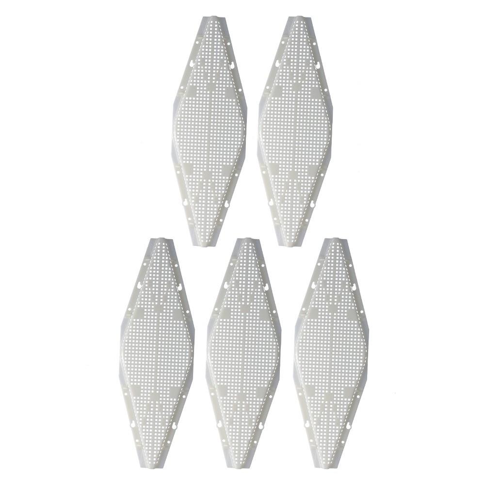 5 Pezzi Duraturo Dispositivo di Fuga per Arnia in Plastica Dispositivo Anti-Fuga Api Attrezzature per Apiario