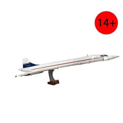 2083Pcs 1:60 Concorde Supersonic Airliner Moc Construction Blocks Build Blocks Plaything Birthday Gift For Kids Adults