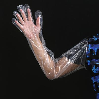 50 Stück Hochwertige Plastikhandschuhe Tierärztliche Lange Handschuhe Für Rinder Künstliche Besamung