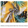 Floral Swimming Suits Women's Plus Size Split Dress Style Strapless Spa Swimwear