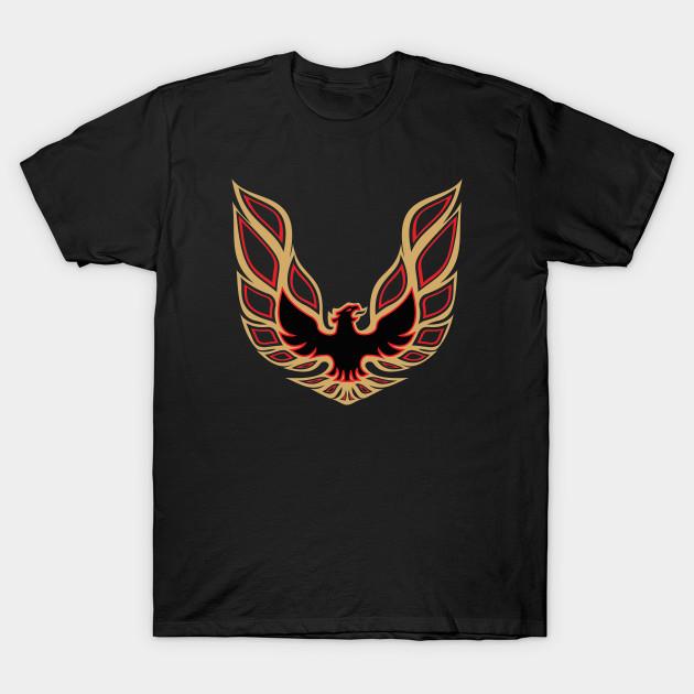 

Men Black Print T-shirt Firebird No-Cut Transfer Paper Print Cotton Tshirt L чёрный