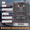Replacement Keyless Entry Remote Car Key Fob for 2007 2008 2009 2010 2011 2012 2013 2014 Cadillac Escalade ESV, FCCID-OUC6000066, 315MHz 6 Buttons