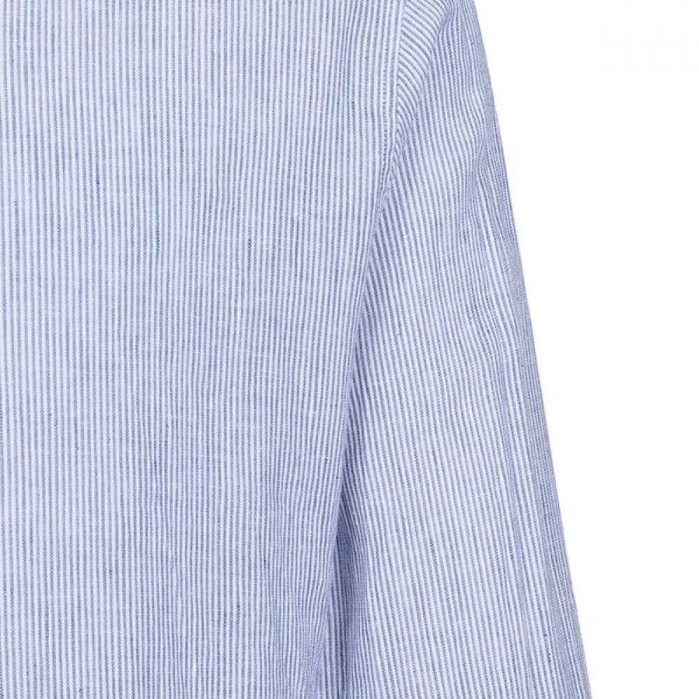 Vanbrough Luxury Linen Stretch Stripe Shirt Bossg1050 Bu 