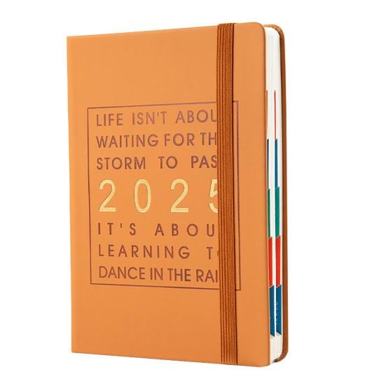 2025 Daily Planner Notebook Comprehensive Daily Organizer Monthly Overview Daily Productivity Planner