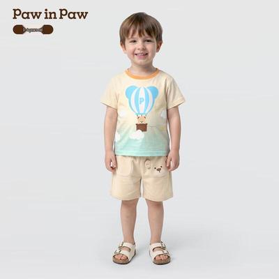 PawinPaw Boys' Cartoon Bear Summer Shorts