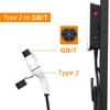 Type 2 To GBT Electric Vehicle Charging Plug Adapter Converter Connector, High Powered Support with Strong Compatibility