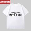 Short Sleeve T-Shirt Men's Trend Brand Personalized Fashion MOTO GUZZI Motorcycle Printed T-Shirt Men's Trend Ins Loose