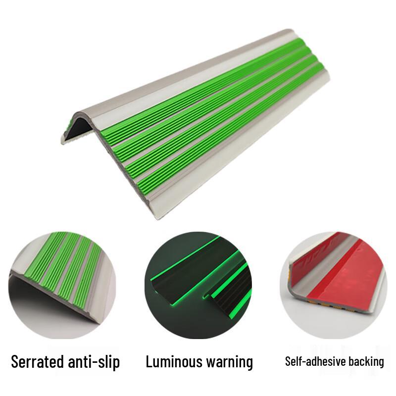 Glow-in-the-Dark PVC Anti-slip Stair Strip