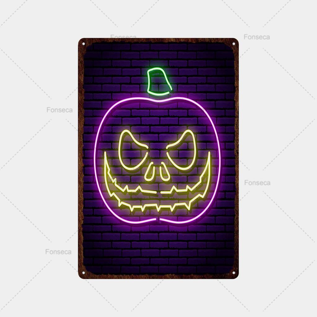 Neon-Spielschild, Metallschild, Vintage-Blechschild, Metall, Vintage-Bar, Vintage-Wanddekoration, Bar, Club, Loch, Metallposter