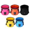 12/20L Collapsible Water Bucket with Double Handles, Large Foldable Water Container, Portable Water Pail for Outdoor, Camping, Fishing, Car Washing