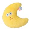 Juguete de Peluche Estrella Luna Esponjosa Algodón PP Peluche Estrella Luna Juguete Relleno Regalos para Niños