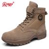 Strongman Men's Winter Outdoor Wool-Lined Suede Boots