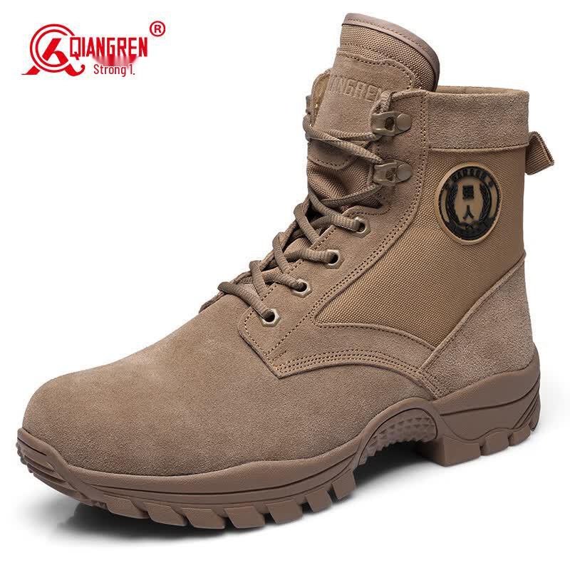 Strongman Men s Winter Outdoor Wool-Lined Suede Boots XXL