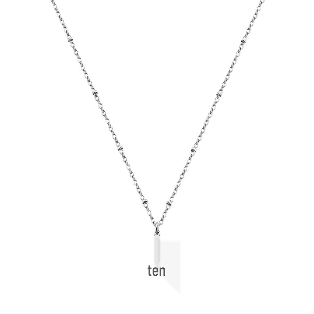 14K Gold Plated Stainless Steel Cross Necklace for Women - Beaded Chain, Simple & Elegant Design
