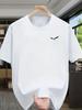 2026 Pure Cotton Light Luxury Shortsleeved Tshirt For Men And Women Summer Halfsleeved Loose And Trendy Tshirt Top
