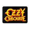 Tappetino Ozzy Osbourne Logo - Design Audace Giallo e Rosso per Ingressi, Perfetto per Fan di Musica e Appassionati di Arredamento Rock
