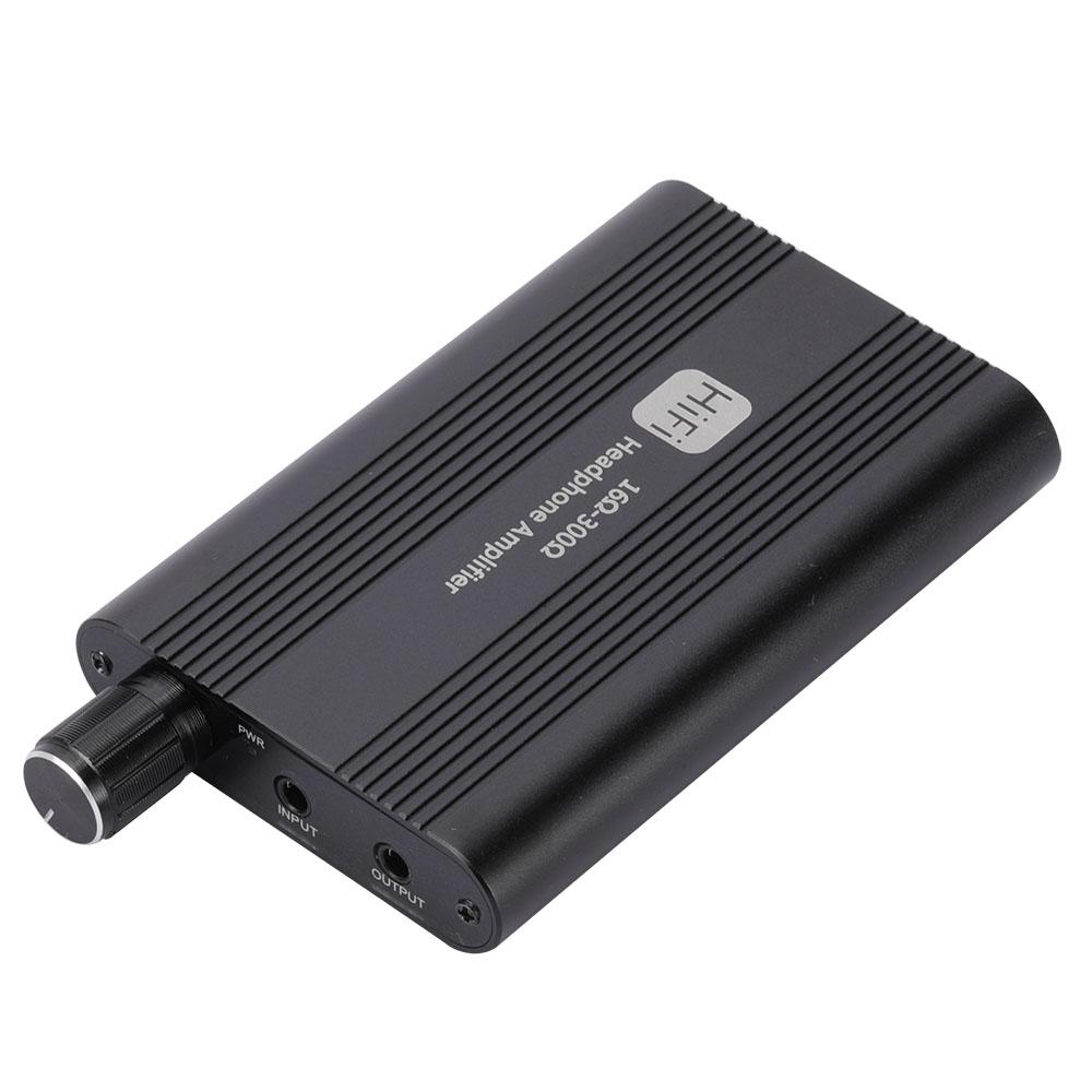 3.5 mm Jack Headphone Earphone Amplifier W/Audio Cable +Volume Adjustment Knob