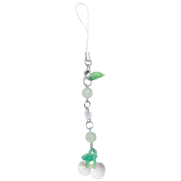 

Cherry Fishtail Charm Pendant Chain Hanging Decoration for Keys Bag Purse 1