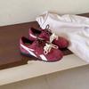 Amano~ Pine Cone Shoes Women's Shoes Autumn 2025 New Retro Racing Shoes Red German Training Shoes Sports Forrest Gump Shoes