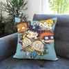 POPULAR R-RRugratsss Cushion Cover Comfortable Reversible Pillow Cover Ideal for Car Sofa Bedroom & Beyond