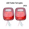 12V LED Światła Tylne Lampa Tablicy Rejestracyjnej Akcesoria Zapasowe Łatwa Instalacja Zamiennik Dla Jeepa Dla Wranglera YJ TJ
