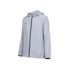 Li Ning National Team Series Waterproof Breathable Sweat-Wicking Sports Windbreaker Men outerwear Dove-Gray AFDU317-2
