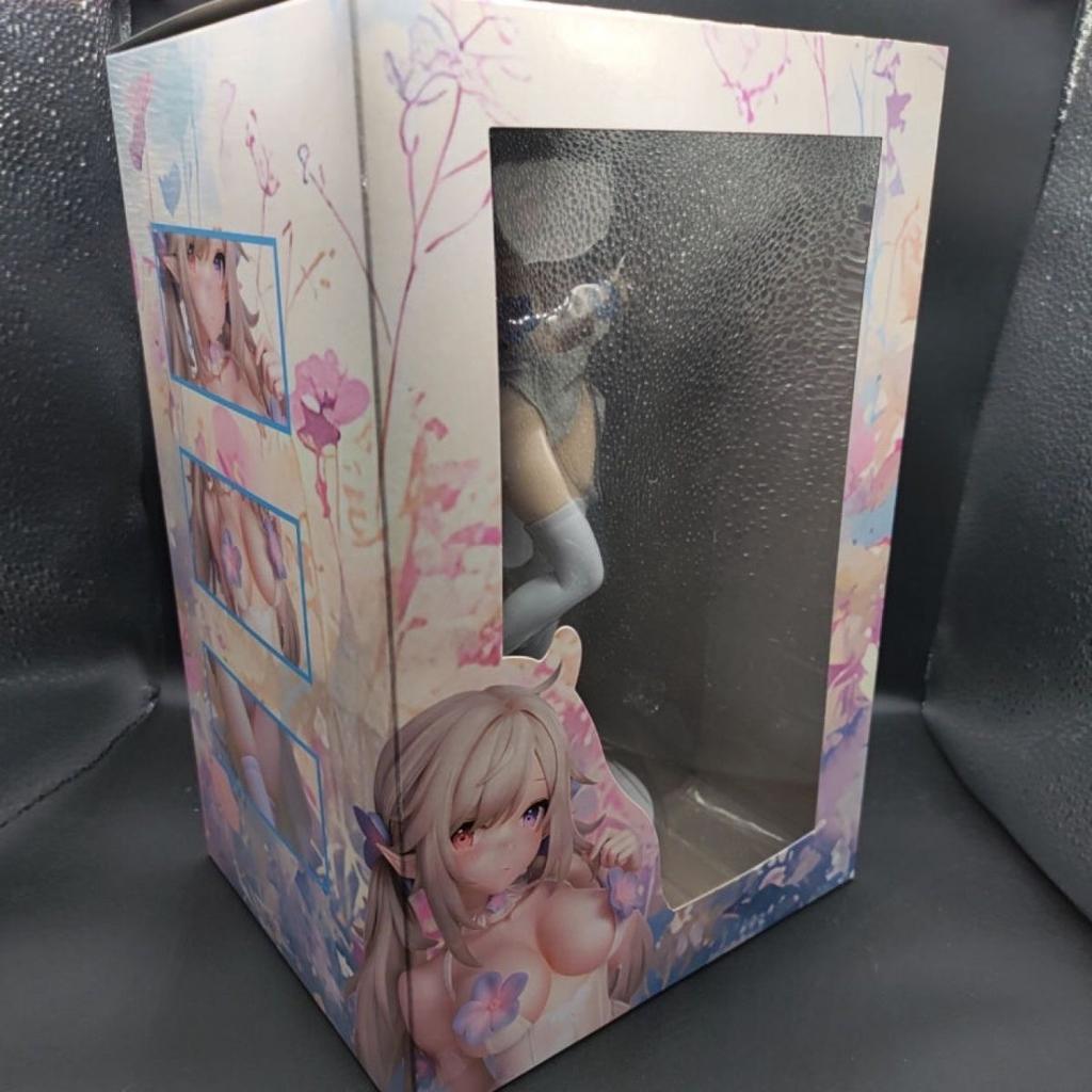 25cm B Full Original Character Pure White Erof Sexy Girl 1/6 Scale Anime PVC Action Figures Adult Collection Hentai Model Toys