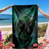 Hannover 96 Football Print Beach Towel, Versatile Lightweight Absorbent Beach Towel for Pool Surf Yoga Bathroom, Perfect Birthday Holiday Gift