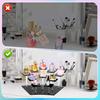 Acrylic Display Stands,10-Tier Action Figure Display Stand,Multilevel Acrylic Risers for Funko Pop Cupcake Dessert and Perfume Display,Display Risers