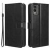 Wallet Phone Case for Nokia C32 PU Leather Flip Cover Crazy Horse Texture Stand Shockproof Cover