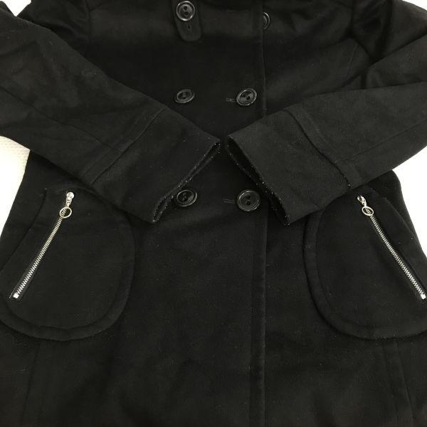 USED/LENER CORDIER Cashmere Wool Coat Women’s L-XL Navy France/Japan