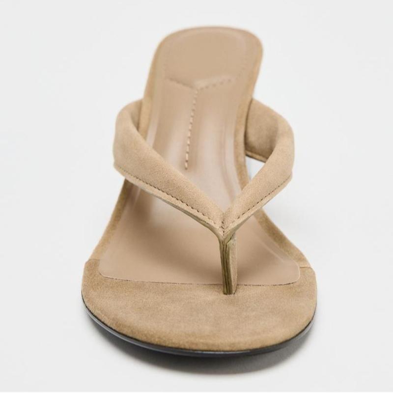 Fashion Summer Fashion Wedges Heel Flip Flop Outdoor Clip Toe Women Gladiator Slippers Ladies Beach Vacation Slides