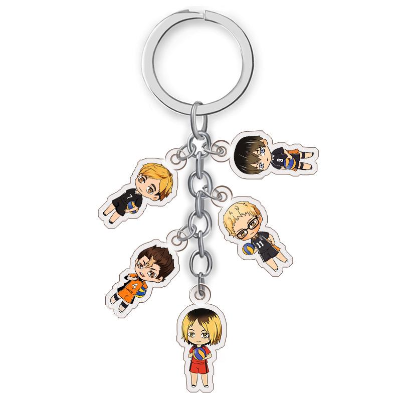 ¡Haikyuu! en stock! Soporte Acrílico y Colgante Llavero del Equipo de Animación
