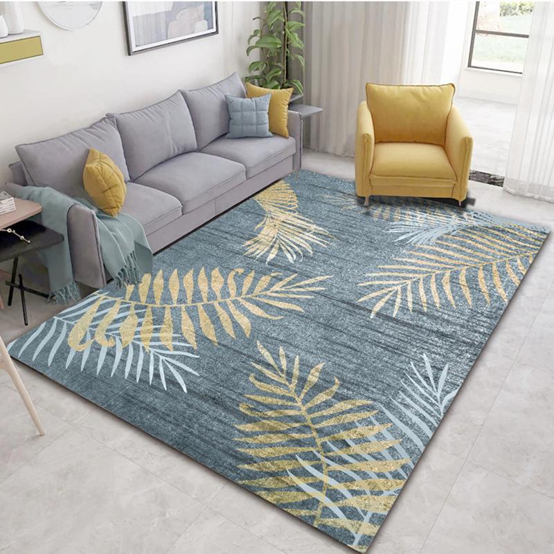 Luxurious Nordic Living Room Carpet & Bedside Blanket