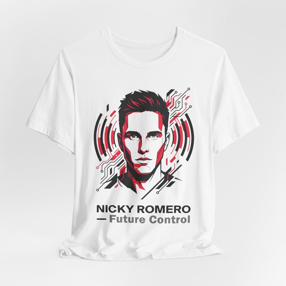 

Nicky Romero Portrait Unisex TShirt | Future Control Electronic Music Art Unisex T-Shirt M