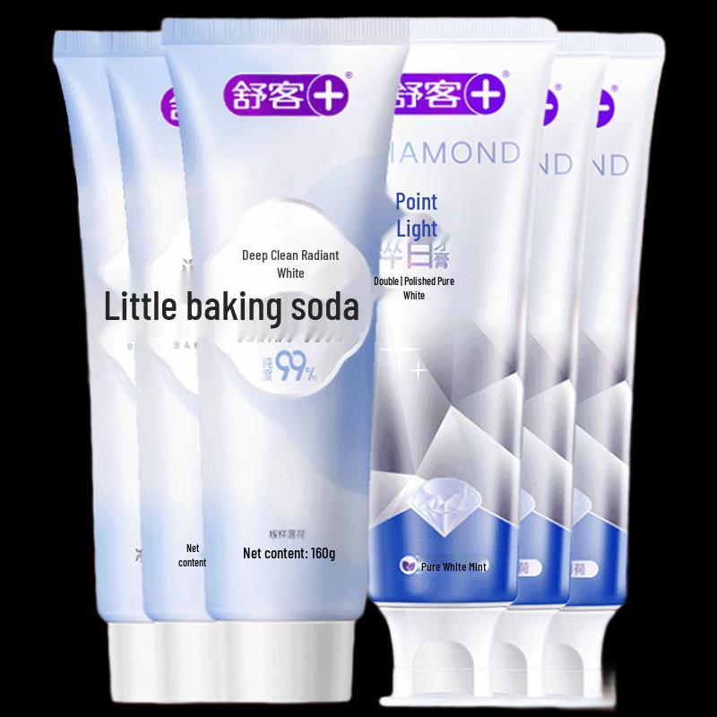 

Shuke Baking Soda & Diamond Glow Toothpaste Set