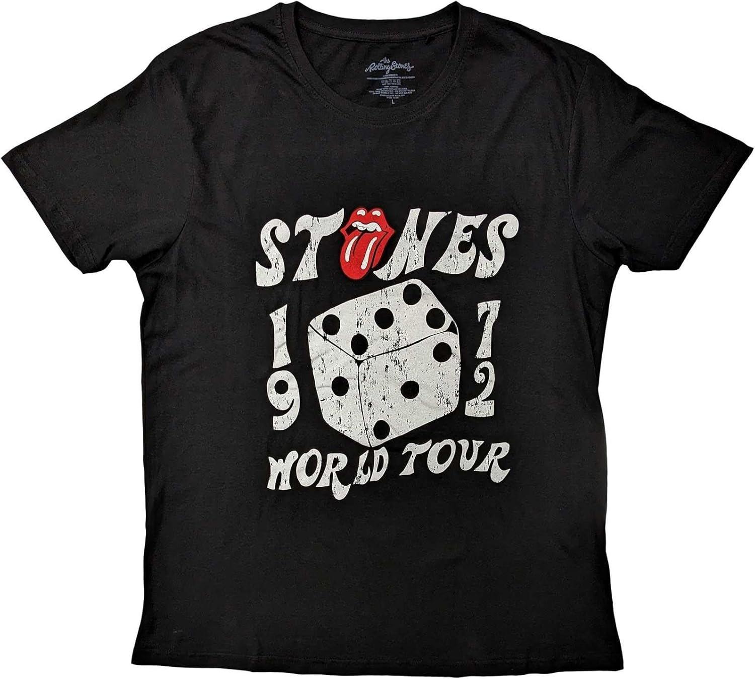

Unisex Adult Tour 72 Cotton Dice T-Shirt XXXXXL чорний