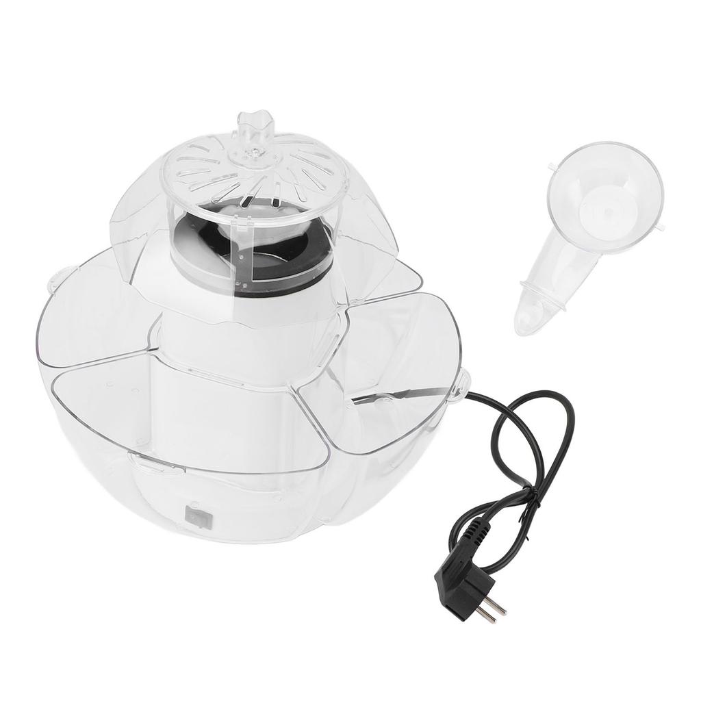 Popcorn Machine Full Automatic Easy Cleanup Compact 1200W Fast Popping Popcorn Machine for Home Use