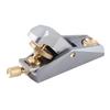 Wood Planer Aluminum Alloy Brass 33 Degree Low Angle Flat Bottomed Hand Plane for Woodworking