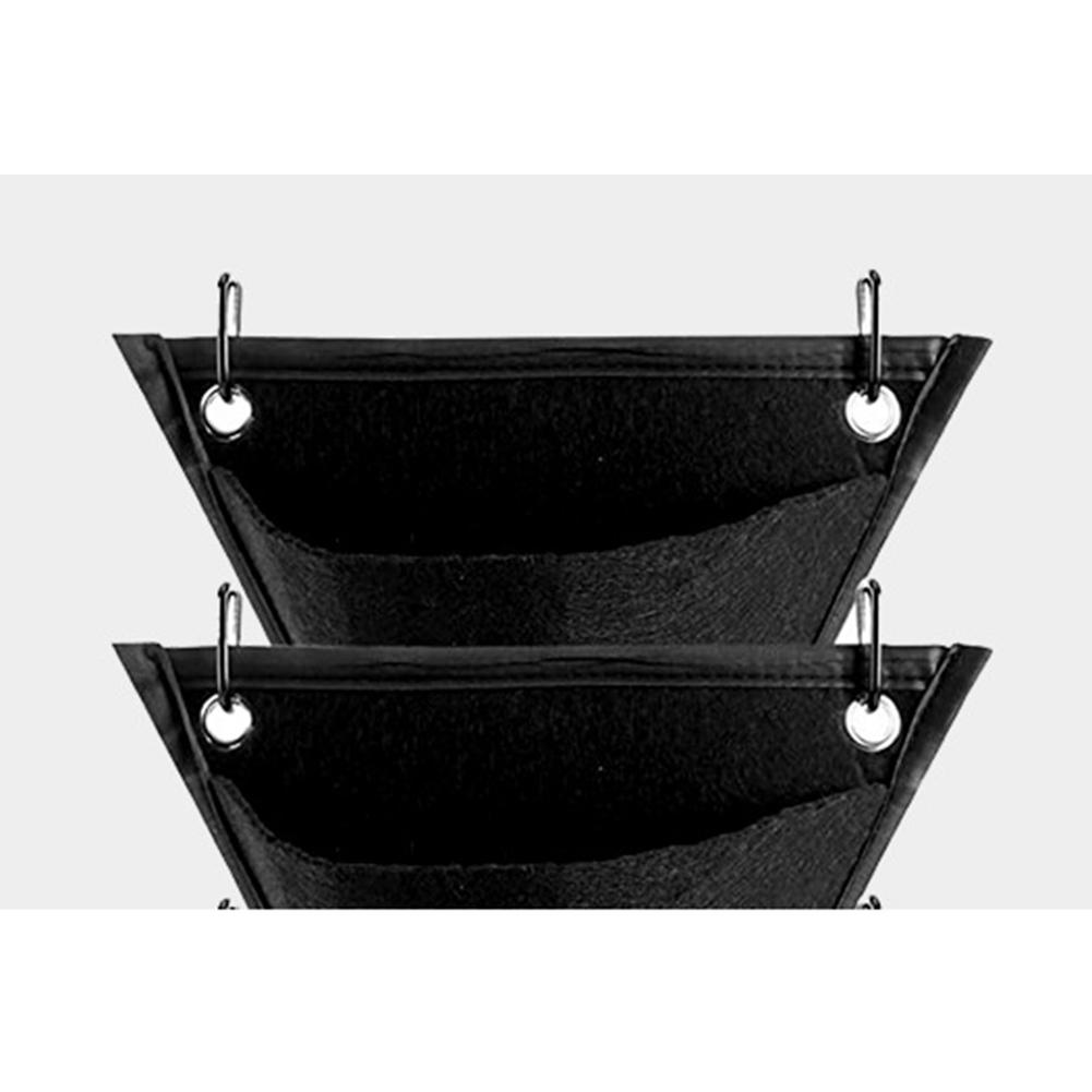 Grow Bags Planting Bag Yard Balcony Supplies Triangle Vegetable Wall Hanging Flower Gardening Herbs Outdoor Plants