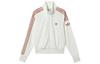 Originals Women's Striped Color Block Zip-Up Jacket 'Bright White' JI7538
