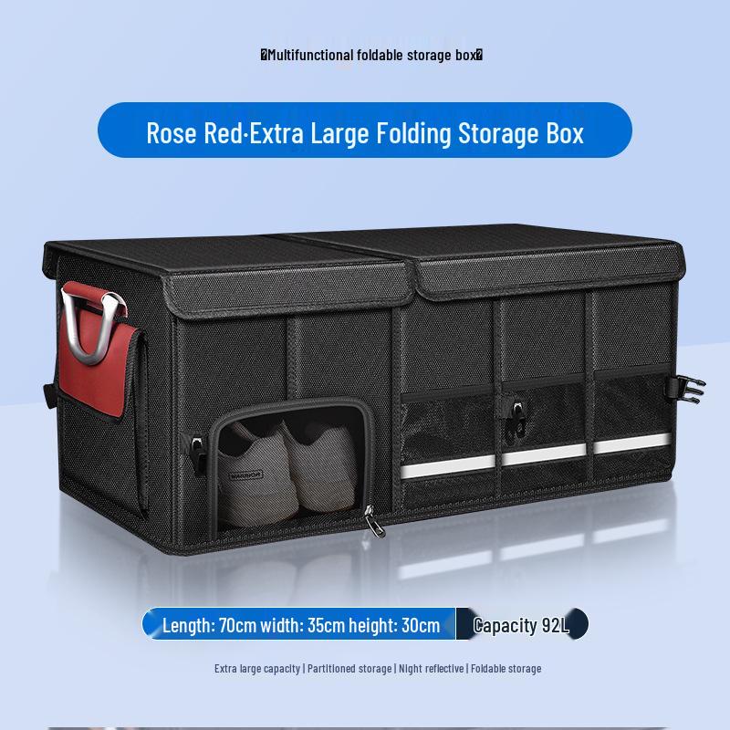 Foldable Car Trunk Storage Organizer Box