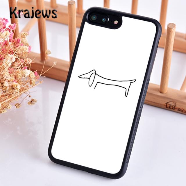 Dachshund Sausage Art Phone Case Cover For iPhone 17 Air 16 15 14 Plus 12 13 Pro Max Coque Shell Fundas
