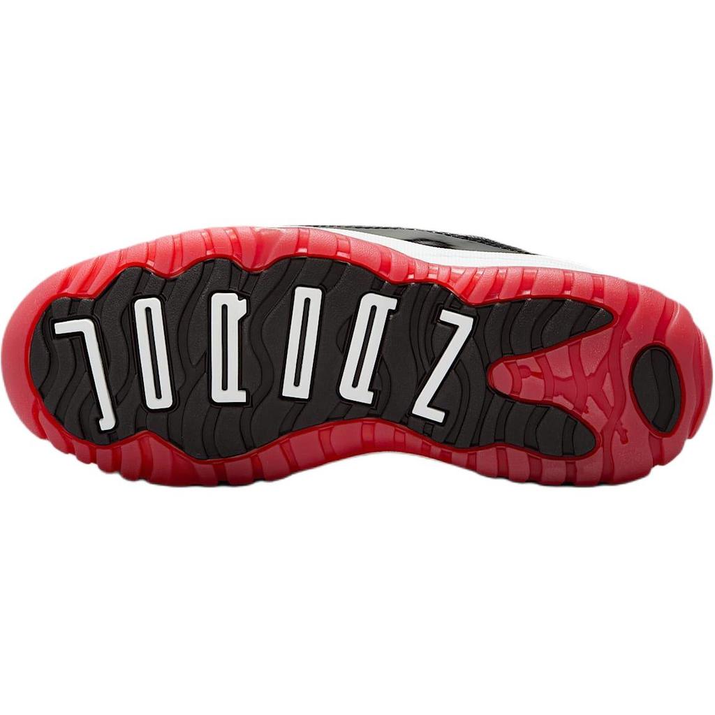 Air Jordan 11 Retro Low Bred 2025 PS Black White Varsity Red FV5116-006