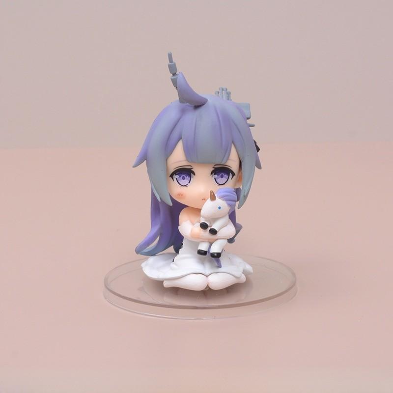 Figuras Coleccionables de PVC de Unicornio y Harman de Azur Lane para Fans de Anime